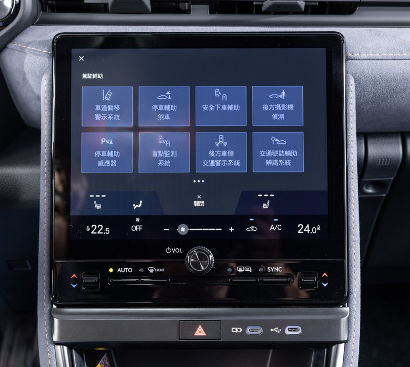 LBX全車系搭載Lexus Safety System+ 3.0智動駕駛輔助系統。 記者陳威任／攝影