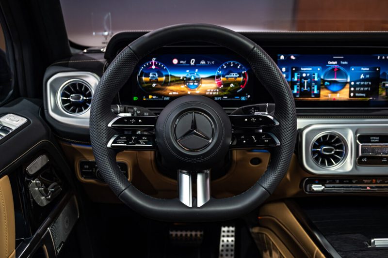 新增「越野」儀表式樣。 圖／Mercedes-Benz