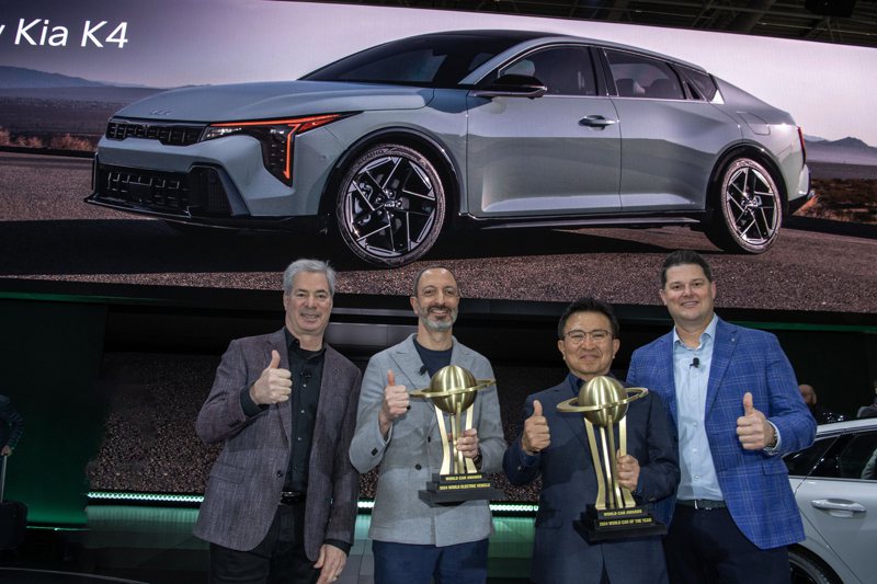 Kia EV9在2024 World Car Awards獲得兩座獎項，其中之一即是世界年度風雲車！ 摘自Hyundai Motor Group