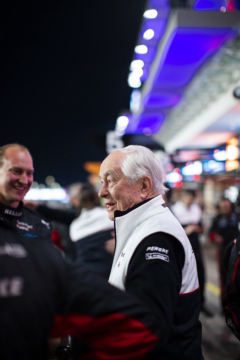 Penske Corporation創辦人兼董事長Roger Penske表示：「能在 2024 賽季初期就見證車隊在FIA世界耐力錦標賽中取得首場總冠軍實在太棒了！」 圖／Porsche提供