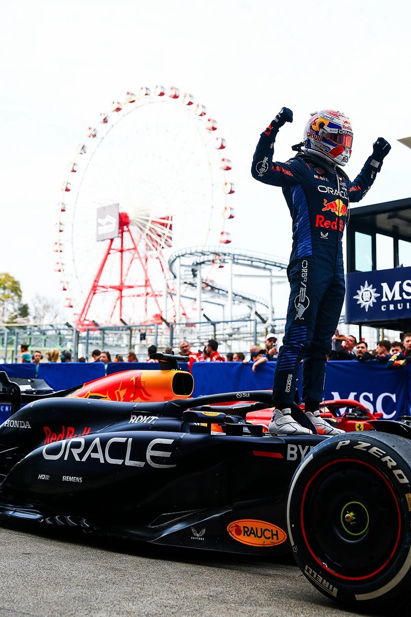 Red Bull車隊荷蘭籍車手Max Verstappen已三度於於F1日本站蟬聯冠軍。 圖／Red Bull提供